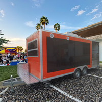 Oriental Shimao Fast Food Trailer à vendre équipé de toilettes et de crème glacée USA Food Truck remorquable