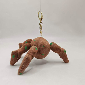 พวงกุญแจตุ๊กตาแมงมุม ของเล่นตุ๊กตาสัตว์นุ่มรูปทรง 3 มิติ สำหรับเด็กและผู้ใหญ่ ของขวัญและเครื่องประดับ - Product Image 2