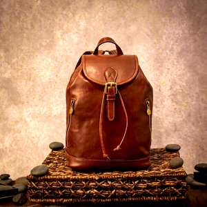 Mini Mochila de Cuero Genuino para Mujer, Personalizada, Pequeña, de Piel de Vaca, de Lujo, para Viaje, LSBP-0138 - Product Image 1