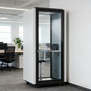 <span class=keywords><strong>Cabine</strong></span> Cellulaire Portable Modulaire Mobile et Studio Acoustique Mobile pour Travail, Studio <span class=keywords><strong>Facile</strong></span>, <span class=keywords><strong>Cabine</strong></span> Téléphonique pour Son et Vidéo - Product Image 1