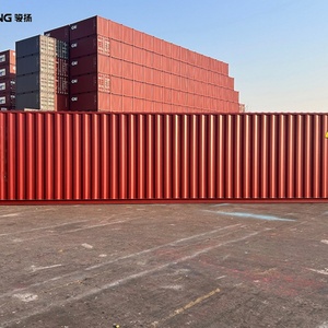 Conteneur maritime sec certifié ISO 40'HQ 40 pieds en acier Corten, chambre de stockage de marchandises marine, porte latérale standard, capacité 72 CBM - Product Image 5