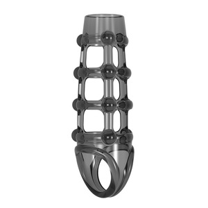 Secret Love Dragon Bone Set Translucent Black <b>TPE</b> Penis Ring For Sexual Pleasure Adult Use - Product Image 1