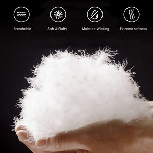 Duvet,10% <strong>Goose</strong> <strong>Down</strong> Filling, 100% Natural White <strong>Down</strong> and Feather Fill <strong>Stuffing</strong> Comforters, <strong>Pillows</strong>, Jackets and More