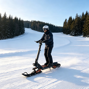 Moto de Nieve Eléctrica para Adultos de 1500W, Diseño Antideslizante, 48v, para Snowboard y Trineo de Invierno - Product Image 1