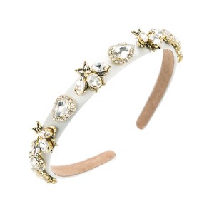 Diadema de lujo Retro barroco temperamento femenino de gama alta banquete fiesta de baile accesorios para el cabello - Product Image 3