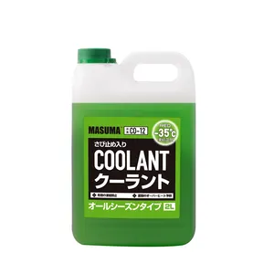 CO-12 MASUMA Liquide de refroidissement antigel longue durée pour moteur automatique Couleur verte 2L Stock d'usine Marchandises pour ramassage
