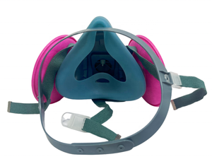 Mascarilla Respiratoria Reutilizable de Silicona de 3 Capas a Prueba de Polvo con Filtro <span class=keywords><strong>para</strong></span> Polvo Químico, Gases, Vapores, Pintura, Pulido y Lijado - Product Image 3