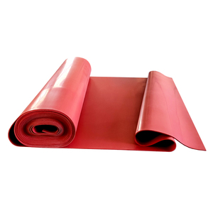 Feuille de <span class=keywords><strong>caoutchouc</strong></span> naturel rouge personnalisée 40A, résistante à l'usure, équipement industriel - Product Image 3