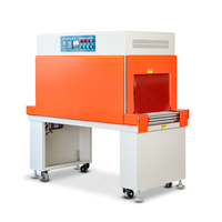 BSP5035SL Film plastique automatique haute vitesse POF/PVC/PE Tunnel de rétraction chauffant en acier inoxydable