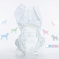 Couches jetables pour chiens à séchage rapide et ajustement confortable avec matériau super absorbant pour l'apprentissage de la propreté, usage quotidien et en voyage, pour animaux mâles et femelles