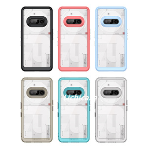 <span class=keywords><strong>เคส</strong></span>อะคริลิคใสกันแสงเหลืองสำหรับ3A โทรศัพท์ฝาหลังกรอบสี TPU แบบนุ่ม - Product Image 1