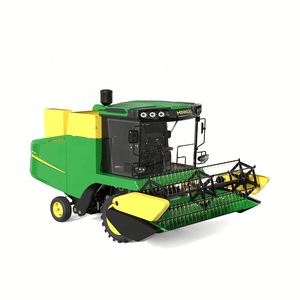 เครื่องเก็บเกี่ยวถั่วลิสงพร้อมระบบปรับอากาศเครื่องจักรทางการเกษตรเครื่องเก็บเกี่ยวทั้งอาหาร/ข้าวแบบป้อนทั้งเครื่อง - Product Image 5