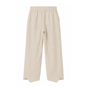 Pantalon <span class=keywords><strong>en</strong></span> coton et <span class=keywords><strong>lin</strong></span> pour <span class=keywords><strong>femme</strong></span>, été 2026, coupe ample, jambe large, décontracté, avec cordon de serrage et taille élastique, OEM ODM, vente <span class=keywords><strong>en</strong></span> gros - Product Image 2