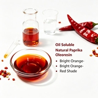 Paprika Oleoresin soluble dans l'huile, Capsaïcine de qualité alimentaire, colorant alimentaire liquide naturel pour boissons, jus, sodas
