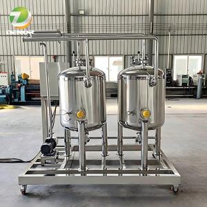 Sistema di Pulizia CIP 1000L in Acciaio Inox 316L, Sistema di Pulizia Portatile su Piattaforma Mobile, Attrezzatura SIP con Pompa per Pulizia CIP - Product Image 5