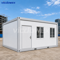 VICDOWEX Maison conteneur modulaire flexible en kit pour bureaux, entrepôts et solutions de campements modulaires
