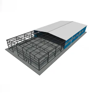 High Quality Cost Of Manufacturer Design Prefabricated Steel Structure Carport/garage For Sale