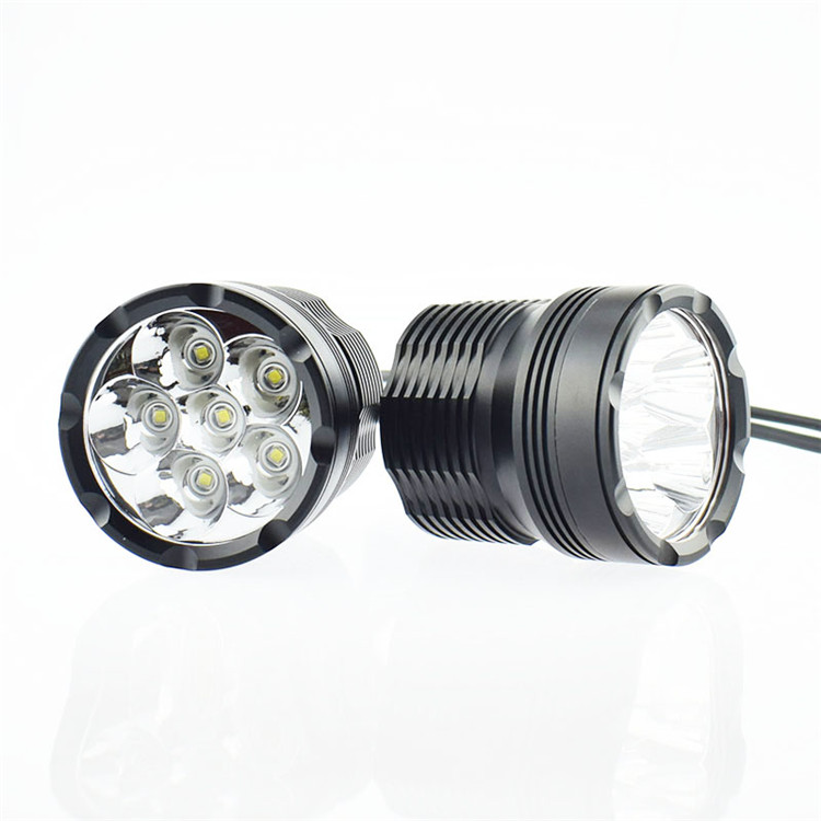 В наличии, вспомогательный Светодиодный прожектор для мотоцикла с белым светом 6000 лм