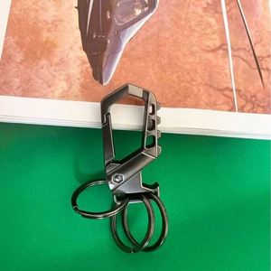 Porte-clés de voiture personnalisable en alliage de zinc, multifonctionnel, pendentif pour porte-clés - Product Image 5