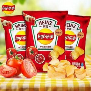 Prezzo all'ingrosso gettoni di patatine al nuovo arrivo Heinzs Ketchup sapore snack esotici 70g * 22 - Product Image 1