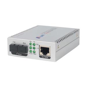 Convertidor de Medios Ethernet 1RJ45 + 1SC, 10/100M, Monomodo, Doble Fibra, 20 km - Product Image 3
