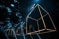 Led RVB Pixel Plafonnier Dj Light Show pour Concert Éclairage de Vacances