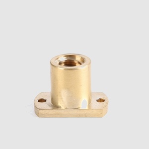 T10 T12 T16 T22 écrou de vis trapézoïdale de haute précision écrou de vis de plomb en <span class=keywords><strong>Bronze</strong></span> pour Machine CNC - Product Image 1
