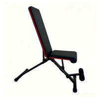 Banc de musculation réglable en usine, machine d'entraînement multi-angles, robuste, en acier et PU, pour la maison et la salle de sport