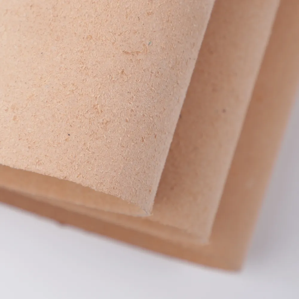 Placa de costas de couro reciclado para cinto, material para fazer a base de pele composta