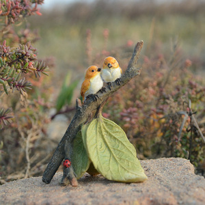 Creative Bird Figurine Resin Garden Decoration Bonsai Ornament Spring Festival Gift - Product Image 3