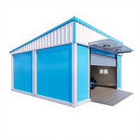 Maison préfabriquée, maison modulaire en conteneur, maison pliable en conteneur, garage de stockage
