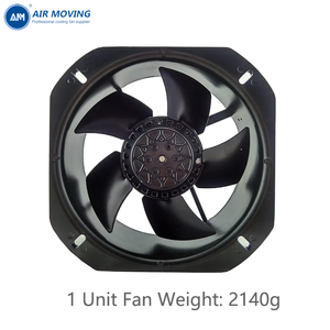 Ventilador de CA AM22580H2B 225*225*80mm 110V 220V 380V, Ventilador Industrial de Flujo Axial para Extracción y Refrigeración - Product Image 2