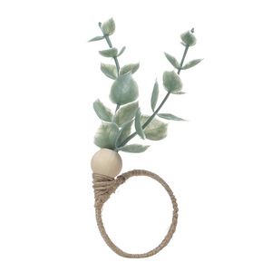 Jour <span class=keywords><strong>de</strong></span> Thanksgiving Eucalyptus <span class=keywords><strong>Serviette</strong></span> <span class=keywords><strong>Rond</strong></span> Frontière Offre Spéciale Sauge Vert <span class=keywords><strong>Serviette</strong></span> Bouton Table Réglage <span class=keywords><strong>Toile</strong></span> <span class=keywords><strong>De</strong></span> <span class=keywords><strong>Jute</strong></span> Corde Tissu Anneau - Product Image 4