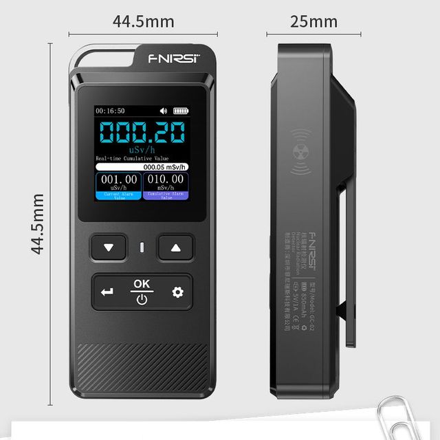 FNIRSI GC-02 Nuclear Radiation Detector a High-Performance Geiger Counter