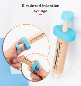 Trousse de <span class=keywords><strong>Docteur</strong></span> <span class=keywords><strong>en</strong></span> <span class=keywords><strong>Bois</strong></span> pour Enfants, Ensemble Médical Éducatif de Jeu d'Imitation avec Outils de Simulation Médicale, Sans BPA, Étui de Rangement Portable - Product Image 3
