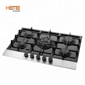 <b>Kitchen</b> Cooking Appliances Tempered Glass 5 Burners 70cm Built-<b>in</b> Gas - Product Image 2