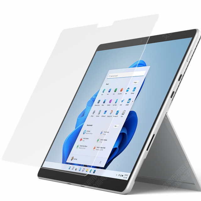 Ultra Clear 9H 2.5D Rounded Edge Tempered Glass Screen Protector Anti-Scratch Ultra-Thin 3D for Surface Pro 7 8 9 10 11