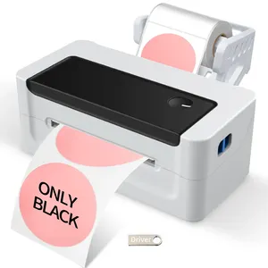 MHT-L1081 ONLY Black printed munbyn thermal label printer bluetooth thermal 4x6 shipping label printer with holder