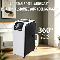 Enfriador Portátil R290, Aire Acondicionado de 14000 BTU, Enfriador y Calefactor, Aire Acondicionado Portátil para el Hogar