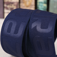 Boxer élastique personnalisé de 1.5 pouces, bande élastique Jacquard, sous-vêtements pour hommes, écologique, largeur
