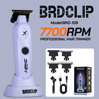 Professioneller T-Blade Haarschneider 7700RPM Zero Gap DLC Keramik-Trimmer USB-C Kabellos Aufladbar Friseur Salon Pflegegerät