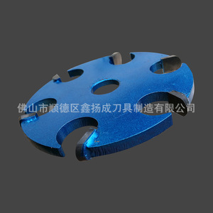 Nouveauté : Ensemble de plateau à thé et table à thé en bois sculpté à six dents, outils de travail du bois avec fraise à chanfreiner et fraise à dégrossir - Product Image 2