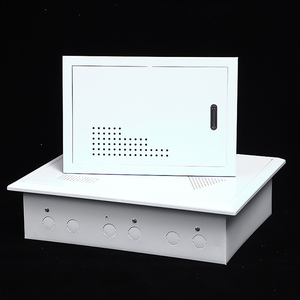 FTTH Home Information Box Multimedia Terminal <b>Enclosure</b> Steel Customizable Wall Flush Mount POE Weak Current Wiring Distribution - Product Image 5