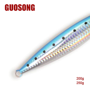<span class=keywords><strong>Leurre</strong></span> de pêche métallique pour jigging rapide, <span class=keywords><strong>leurre</strong></span> jig en métal lourd avec effet phosphorescent, idéal pour les calamars, le snapper rouge et autres poissons de haute mer - Product Image 5