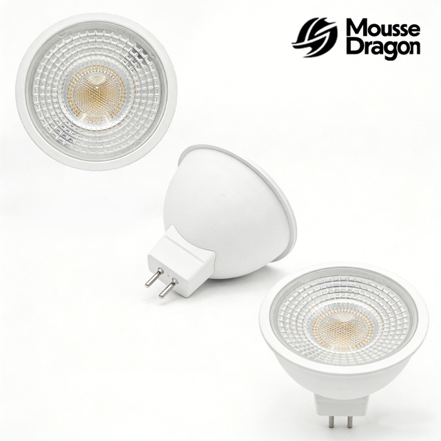 MR16 LED Spotlight 12-24V AC GU5.3 5W 7W 2700K Warm White High Brightness CE Certified CRI 80 550 Lumens for Warehouse Lighting
