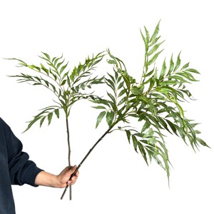 Branche d'arbre artificielle Meng Jie 100cm 200cm Feuillage vert pour décoration intérieure et extérieure - Product Image 5