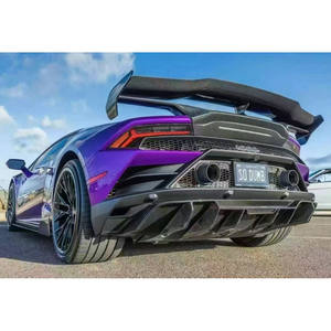 Nuovo Spoiler Posteriore in Fibra di Carbonio di Alta Qualità per Huracan LP580/LP610 EVO, Stile VORS Aggiornato con Finitura Lucida - Product Image 4