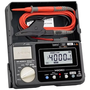 เครื่องทดสอบความต้านทานฉนวน HIOKI รุ่น IR4053-10 ของแท้ แบบเข็มชี้ วัดค่าเมกะโอห์ม ดิจิตอล 500V/1000V DC ป้องกันน้ำและฝุ่น IP55 รับประกัน 1 ปี - Product Image 1