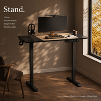 Poste de travail électrique AOR réglable en hauteur, bureau d'ordinateur en MDF avec cadre métallique, durable, vente en gros usine