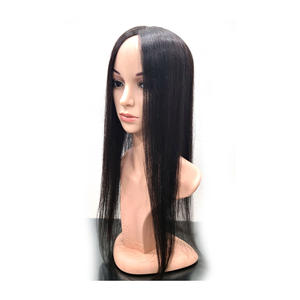 Pelucas coreanas premium Cosmo en Corea (15x17) - Peluca de cabello humano liso premium de 20 pulgadas, textura suave, acabado natural para mujeres - Product Image 4